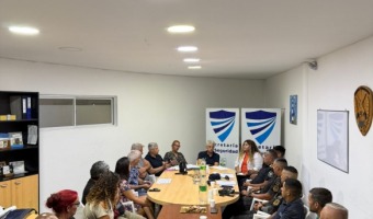 REUNI�N DE TRABAJO PARA COORDINAR EL OPERATIVO DEL FIN DE SEMANA LARGO DE CARNAVAL